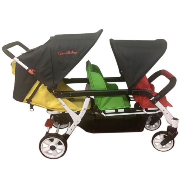Poussette 3 places Lidoo H3E + Ergondrive - 2024