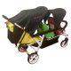 Poussette 3 places Lidoo H3E + Ergondrive - 2024