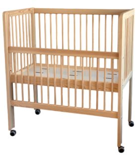 LIT 100 X 50 AVEC BARRIÈRE COULISSANTE