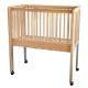 LIT 100 X 50 AVEC BARRIÈRE COULISSANTE 