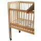 LIT 100 X 50 AVEC BARRIÈRE COULISSANTE 