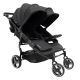 Poussette Double Baby Monsters Easy Twin 3 - Sideral Black