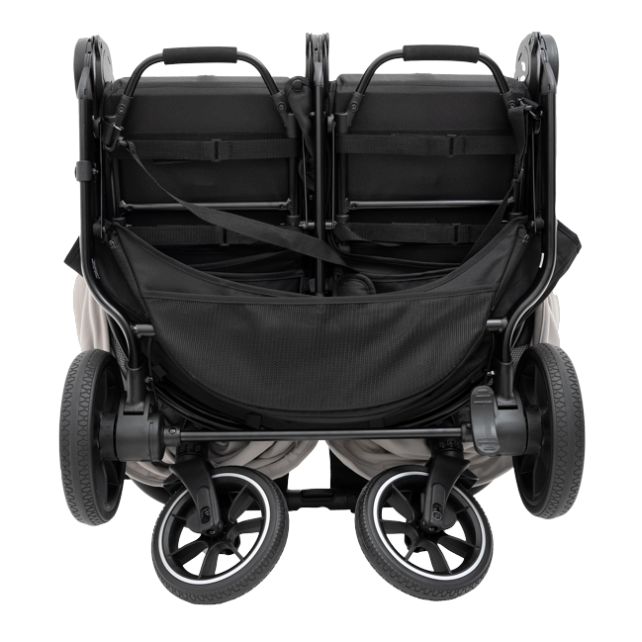 Poussette Double Baby Monsters Easy Twin 3 - Sideral Black
