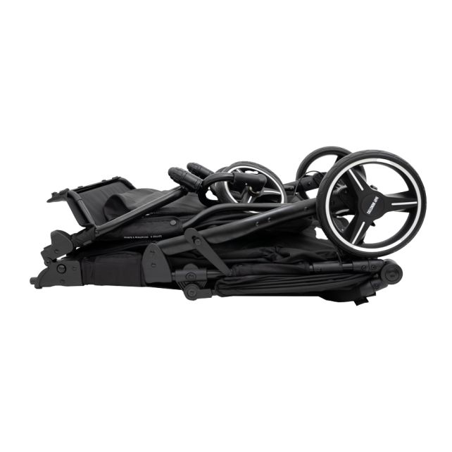 Poussette Double Baby Monsters Easy Twin 3 - Sideral Black