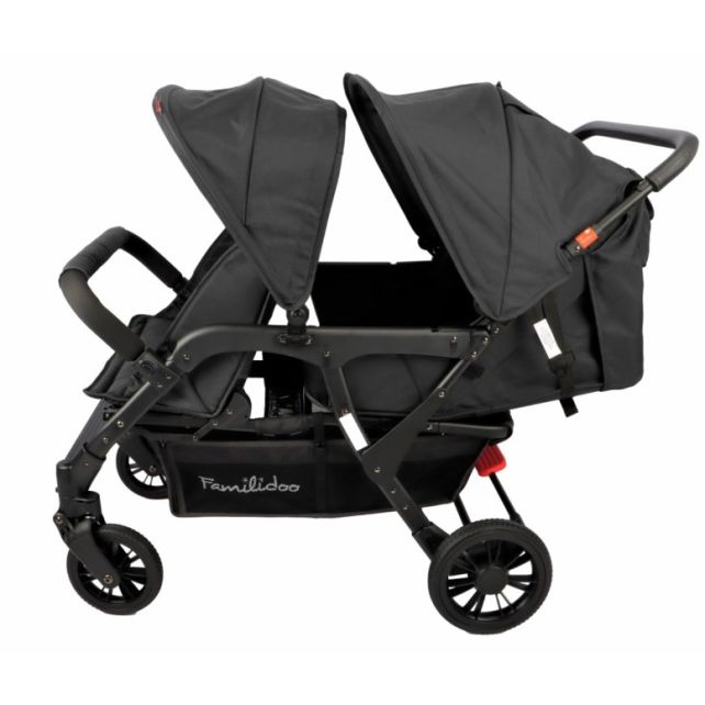 Poussette 4 places Lidoo Lite Cosmic Black