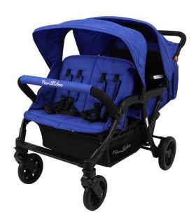 Poussette 4 places Lidoo Lite Artic Blue