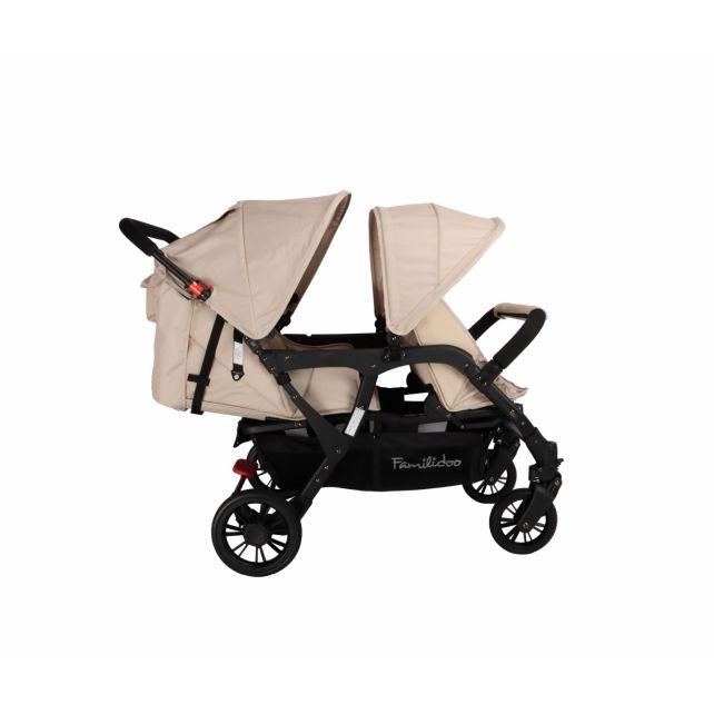 Poussette 4 places Lidoo Lite Beige Sand