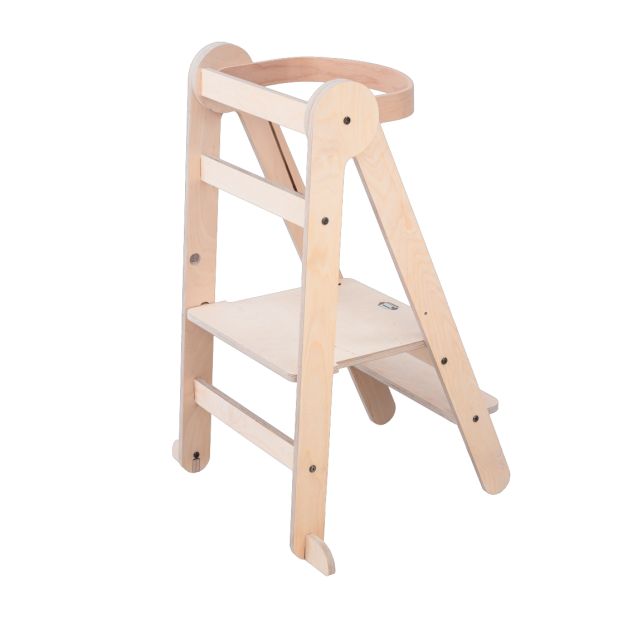 Tour d'apprentissage pliable Mamatoyz - Naturel