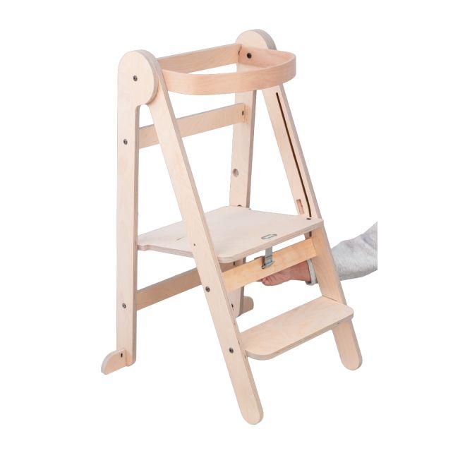 Tour d'apprentissage pliable Mamatoyz - Naturel