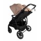 Poussette Double Baby Monsters Easy Twin 4 - Taupe