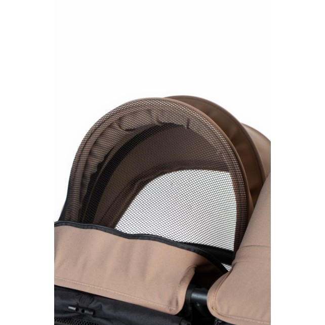 Poussette Double Baby Monsters Easy Twin 4 - Taupe