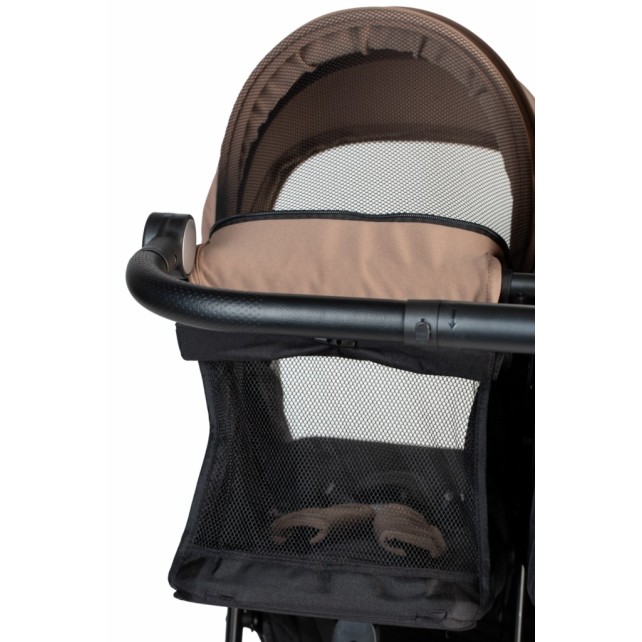 Poussette Double Baby Monsters Easy Twin 4 - Taupe