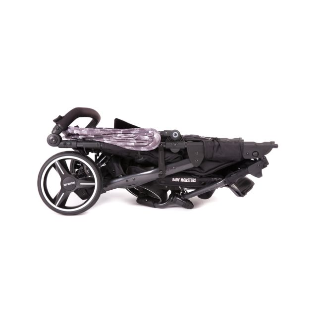 Poussette Double Baby Monsters Easy Twin 3S - Bordeaux