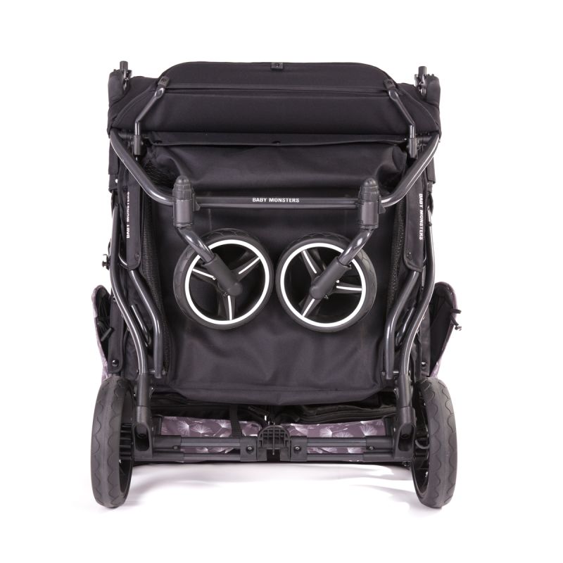 Poussette Double Baby Monsters Easy Twin 3S - Milkshake