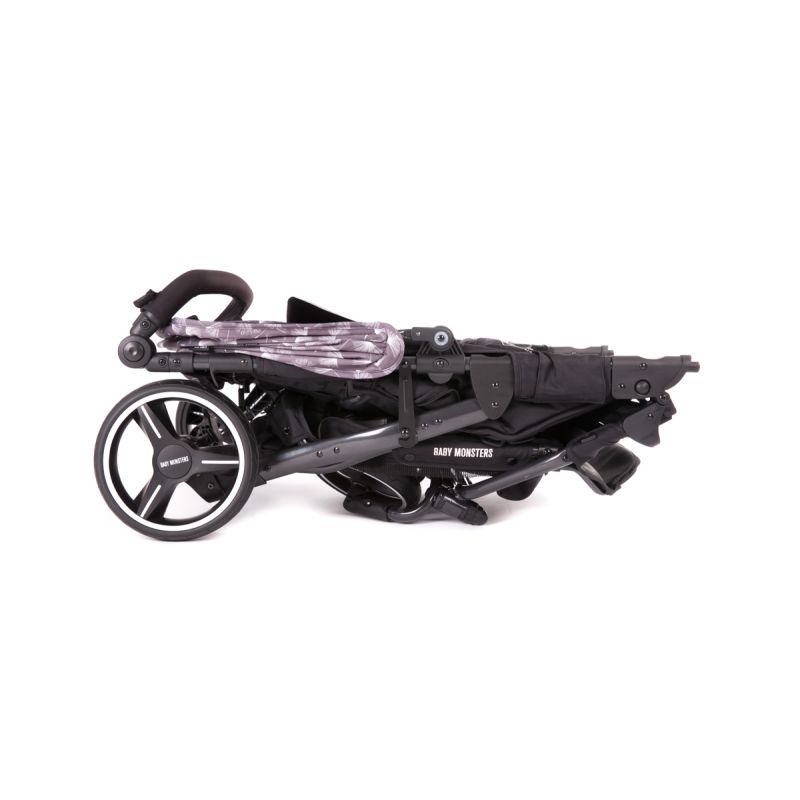 Poussette Double Baby Monsters Easy Twin 3S - Milkshake