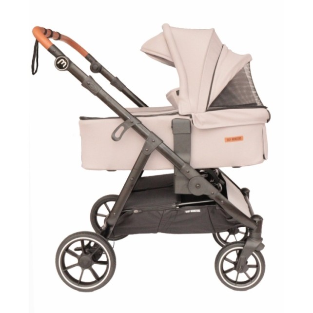 Nacelle rigide Baby Monsters Easy Twin 5 - River Grey