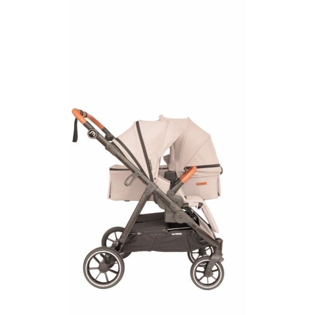 Nacelle rigide Baby Monsters Easy Twin 5 - River Grey