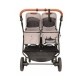 Nacelle rigide Baby Monsters Easy Twin 5 - River Grey