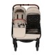 Nacelle rigide Baby Monsters Easy Twin 5 - Stone
