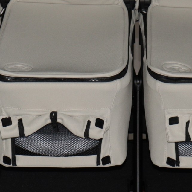 Nacelle rigide Baby Monsters Easy Twin 5 - Stone