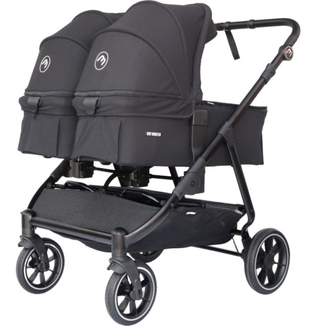 Nacelle rigide Baby Monsters Easy Twin 5 - Black