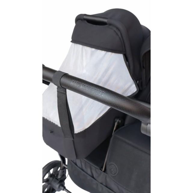 Nacelle rigide Baby Monsters Easy Twin 5 - Black