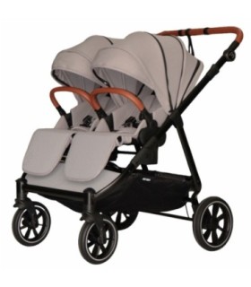 Poussette Double Baby Monsters Easy Twin 5 - River Grey