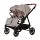 Poussette Double Baby Monsters Easy Twin 5 - River Grey