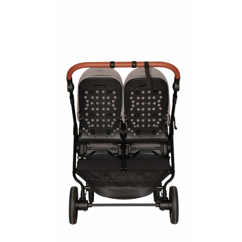Poussette Double Baby Monsters Easy Twin 5 - River Grey