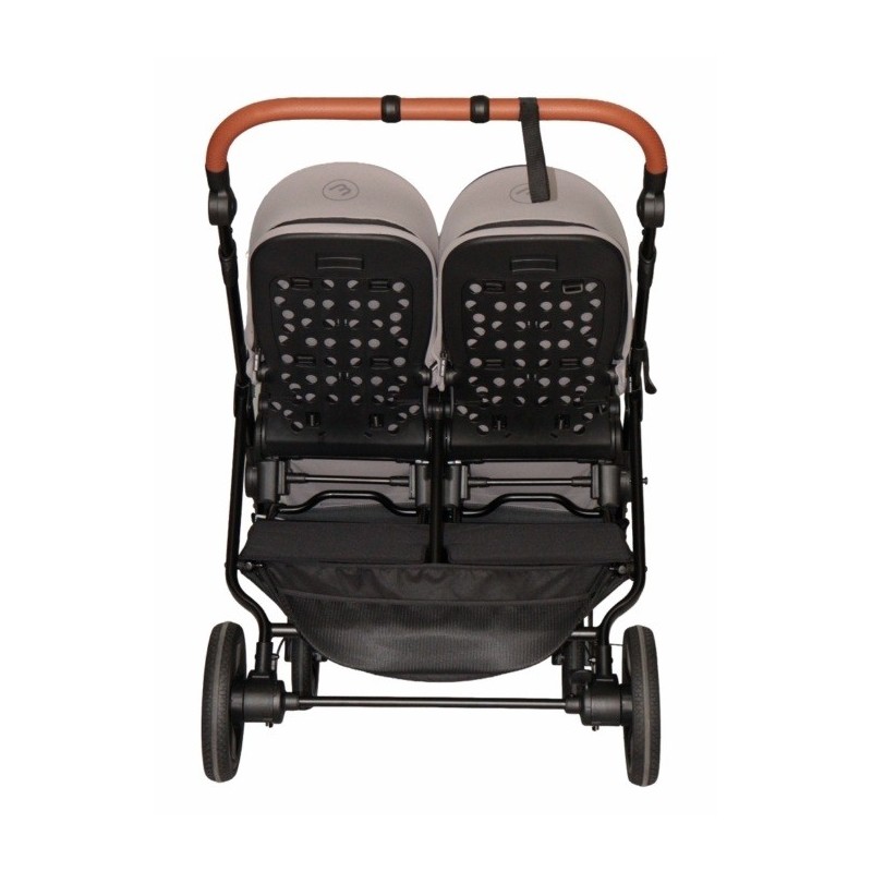 Poussette Double Baby Monsters Easy Twin 5 - River Grey