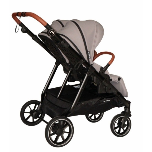 Poussette Double Baby Monsters Easy Twin 5 - River Grey