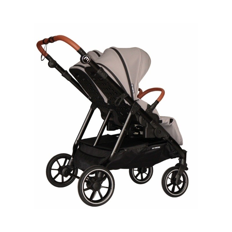 Poussette Double Baby Monsters Easy Twin 5 - River Grey