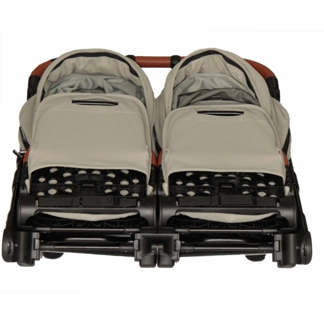 Poussette Double Baby Monsters Easy Twin 5 - Ground Green