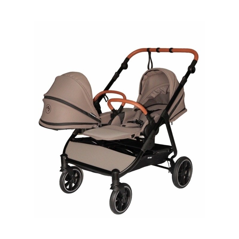 Poussette Double Baby Monsters Easy Twin 5 - Brown