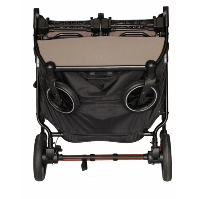 Poussette Double Baby Monsters Easy Twin 5 - Grown Brown
