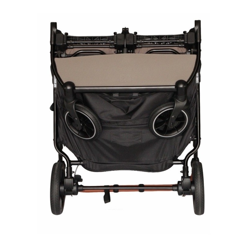 Poussette Double Baby Monsters Easy Twin 5 - Grown Brown