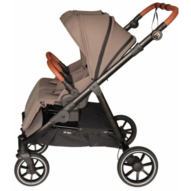 Poussette Double Baby Monsters Easy Twin 5 - Grown Brown