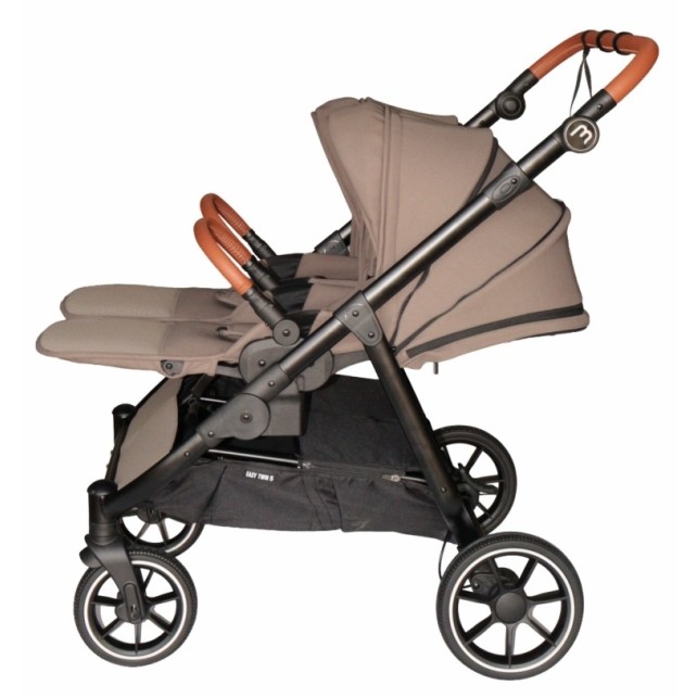 Poussette Double Baby Monsters Easy Twin 5 - Grown Brown
