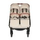 Poussette Double Baby Monsters Easy Twin 5 - Stone