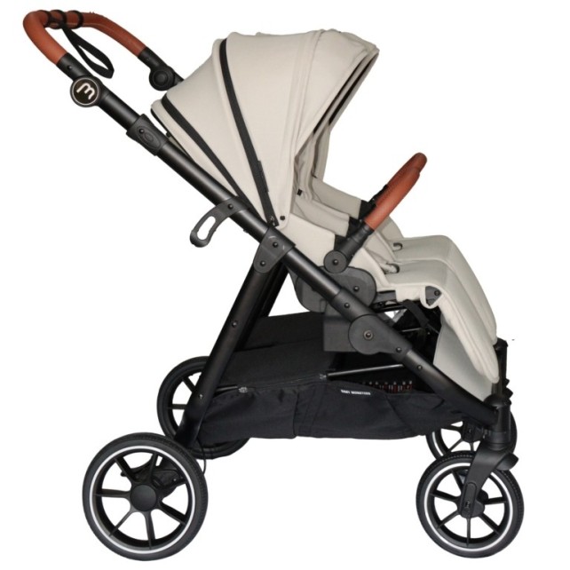 Poussette Double Baby Monsters Easy Twin 5 - Stone