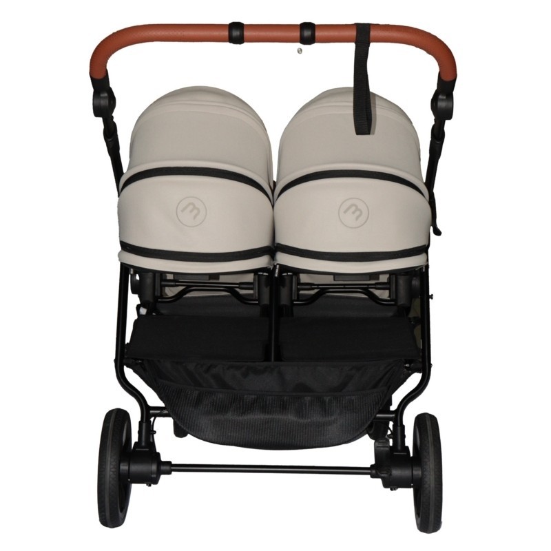 Poussette Double Baby Monsters Easy Twin 5 - Stone