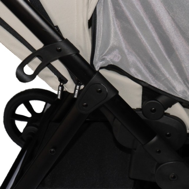 Poussette Double Baby Monsters Easy Twin 5 - Stone