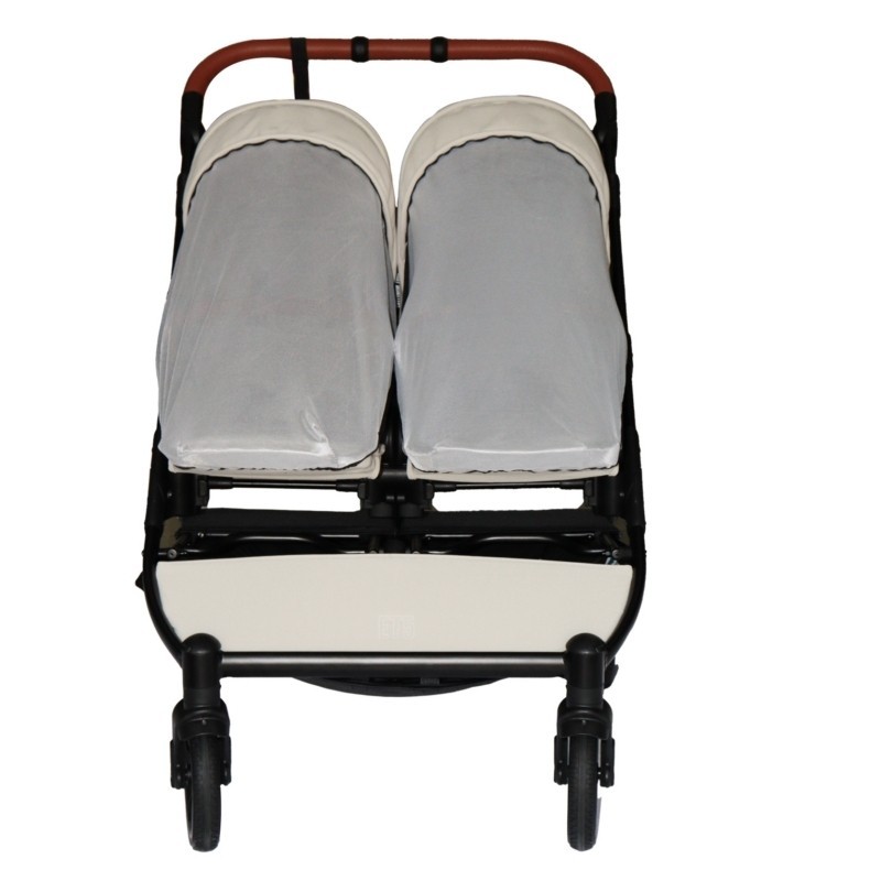 Poussette Double Baby Monsters Easy Twin 5 - Stone