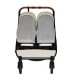Poussette Double Baby Monsters Easy Twin 5 - Stone