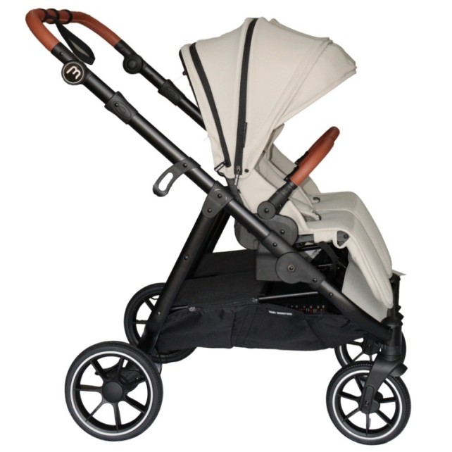 Poussette Double Baby Monsters Easy Twin 5 - Stone