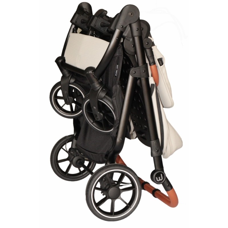 Poussette Double Baby Monsters Easy Twin 5 - Stone