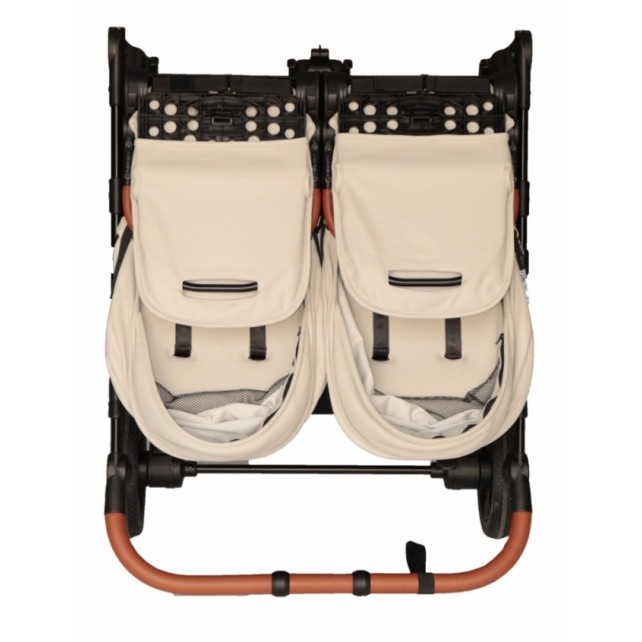 Poussette Double Baby Monsters Easy Twin 5 - Stone