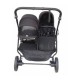 Poussette Double Baby Monsters Easy Twin 5 - Black