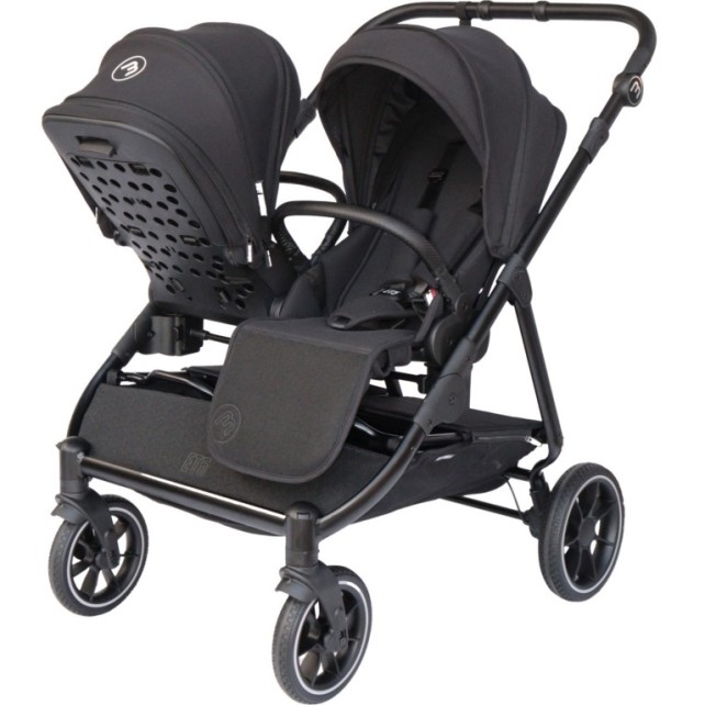 Poussette Double Baby Monsters Easy Twin 5 - Black