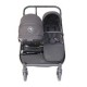 Poussette Double Baby Monsters Easy Twin 5 - Black